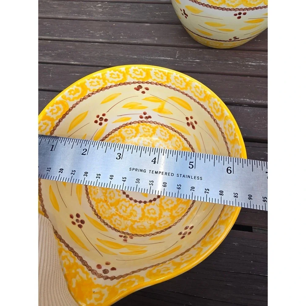 Temp-tations Old World Yellow Bakeware 10‎ Piece Set